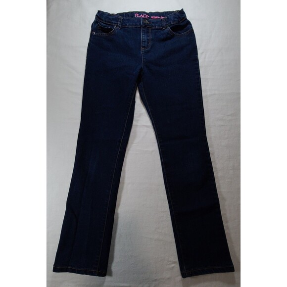 The Children’s Place Skinny Jeans | Size 12 | Stretch Denim | Dark Wash - Picture 1 of 7